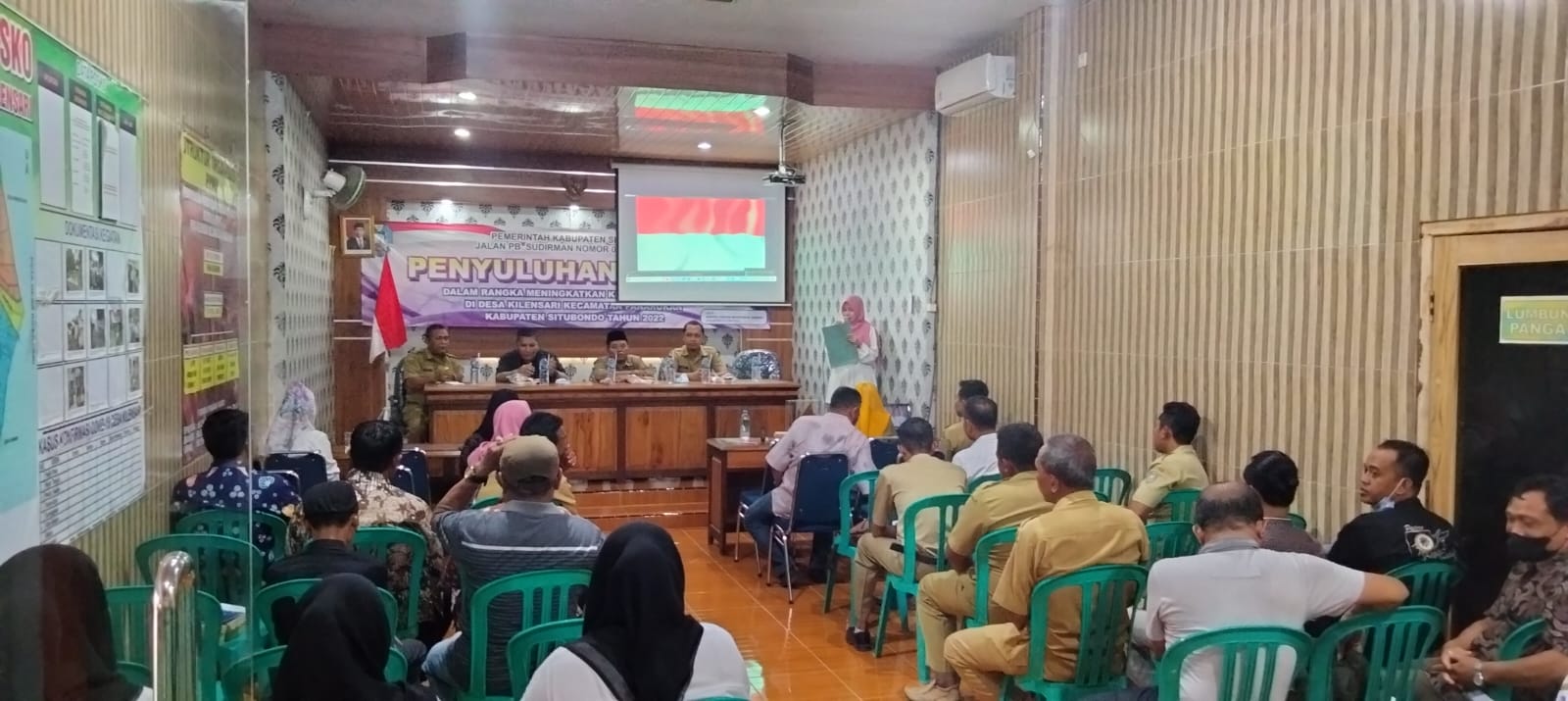 Kegiatan Penyuluhan Hukum Desa Kilensari Kecamatan Panarukan Kabupaten Situbondo Bulan Desember Tahun 2022